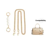 Pearl+Gold-Tone Chain