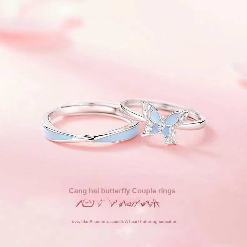 LAA 925 Sterling Silver Rings Unisex-1