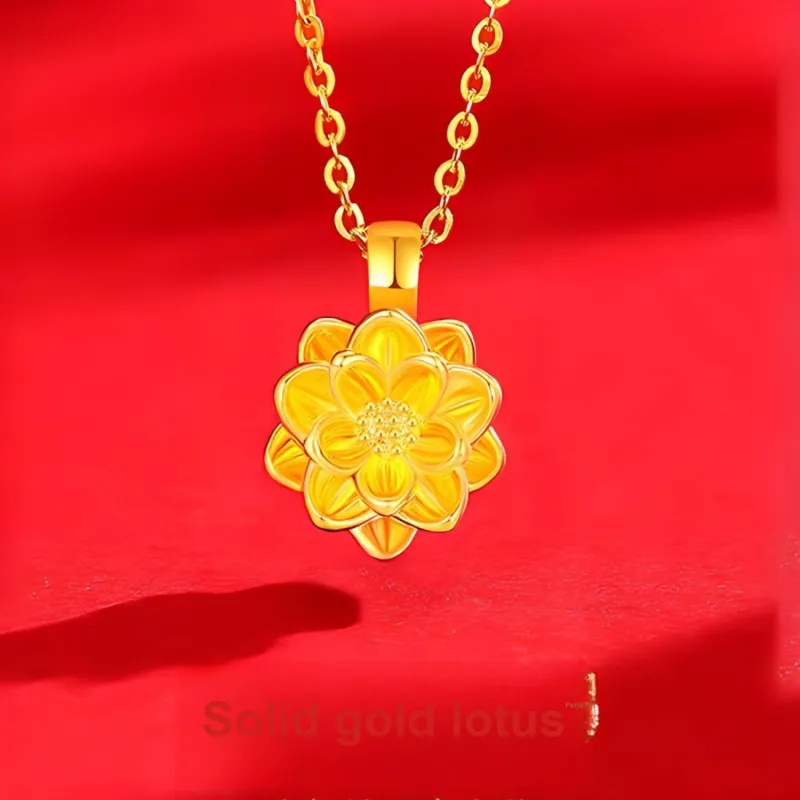 Chongqing Gold Store S999 Fine Silver Necklaces Women's-1