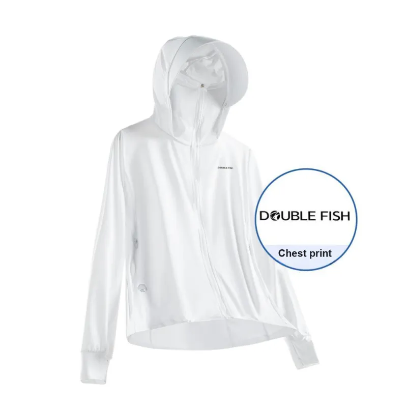 DOUBLEFISH Breathable Quick Dry Sun Protection Clothing Unisex-8