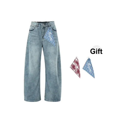 MINGNIKAI Унисекс Джинсы