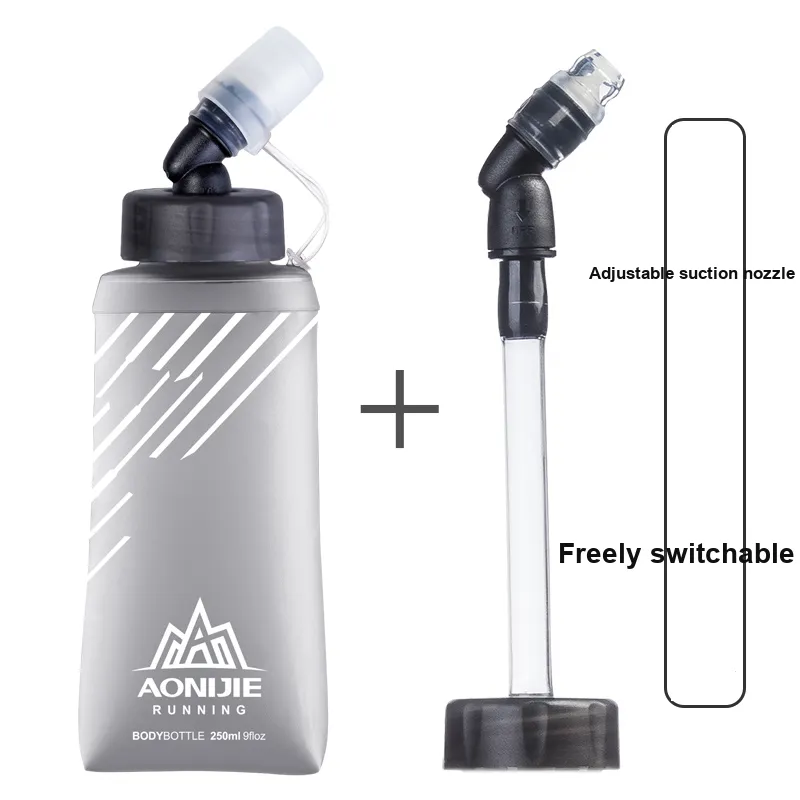 AONIJIE Outdoor Water Equipment 250ml 420ml 500ml Silicone TPU PP-1