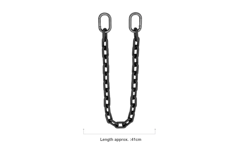 GUYI Acrylic Bag Strap Unisex Orange/Black-2