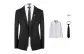 Black (Comes with Shirt+Tie)