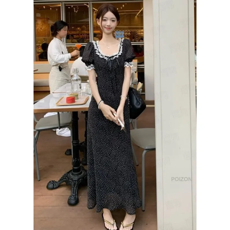 DOKZB Short Sleeved Dress Women's-3