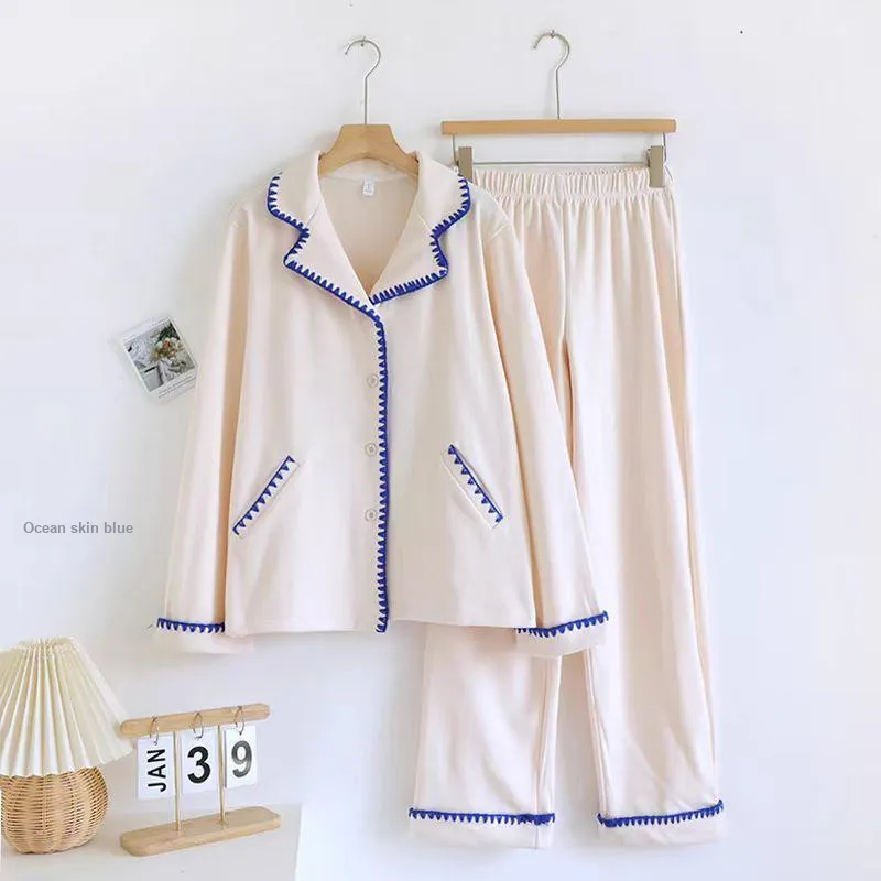 WANANNI Pajama Set Women's White-1