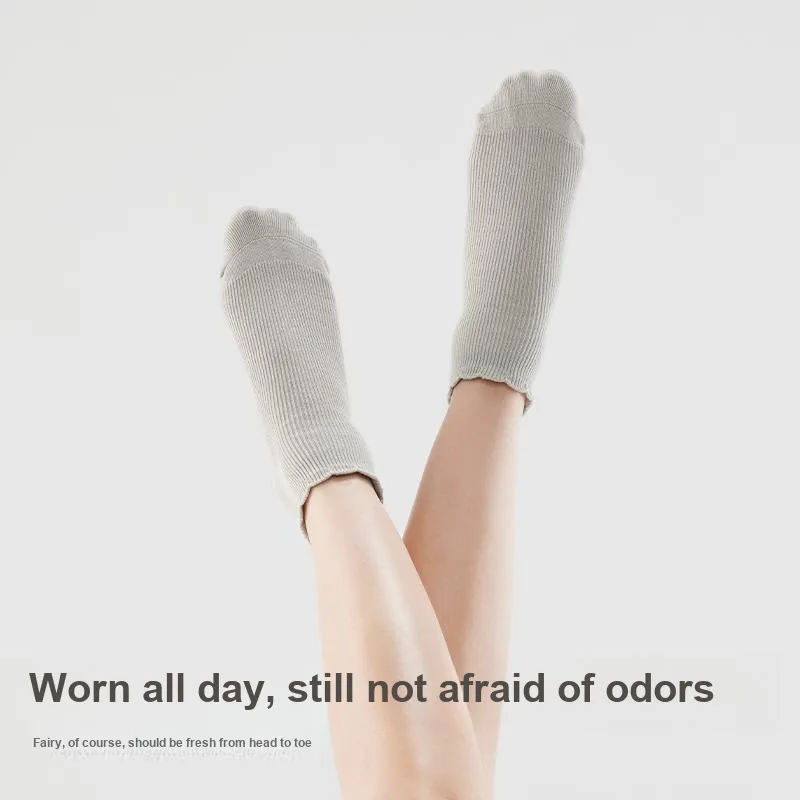 HLA Ankle Socks Women's 5 Pairs-18