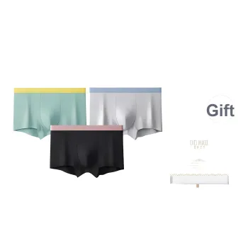 XIA.WA.ZHI.XIU Underpants Men's 3 Pack Gift Box Set