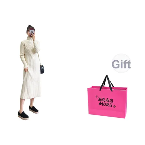 MORii Длинное платье с длинными рукавами женское