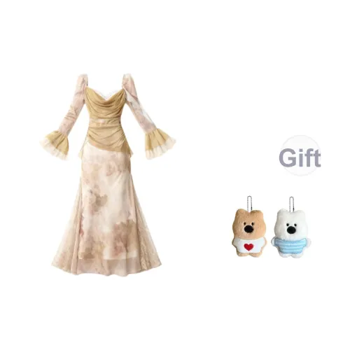 GHPC Длинное платье с длинными рукавами женское