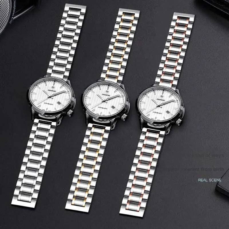 ZHISHENG All Compatibility Watch Band 14 23MM Interface Width Stainless Steel Material-3