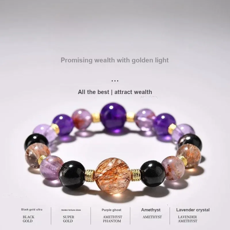 Harf Tiger's Eye Stone Jade Bracelets Unisex-15