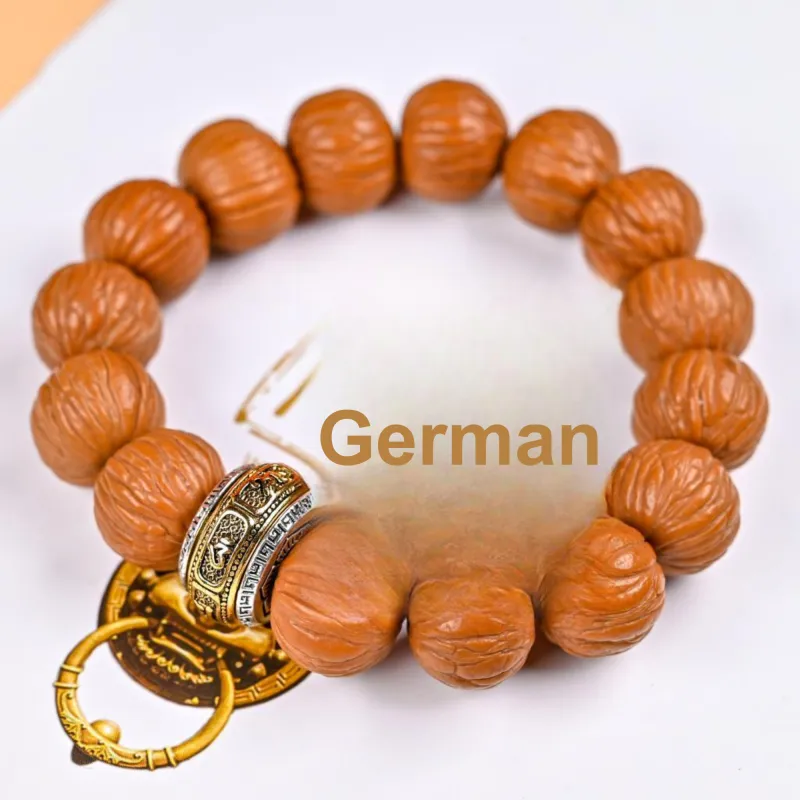 WUDE Monkey Head Walnut Bracelets Unisex-47
