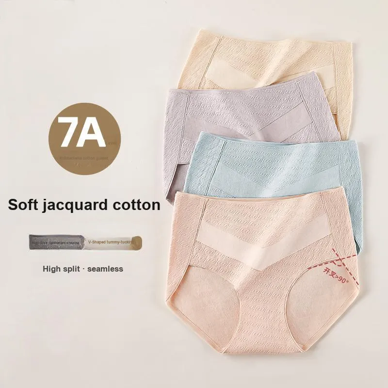 XIA.WA.ZHI.XIU Underpants Women's Shopping Bag 4 Pack-3