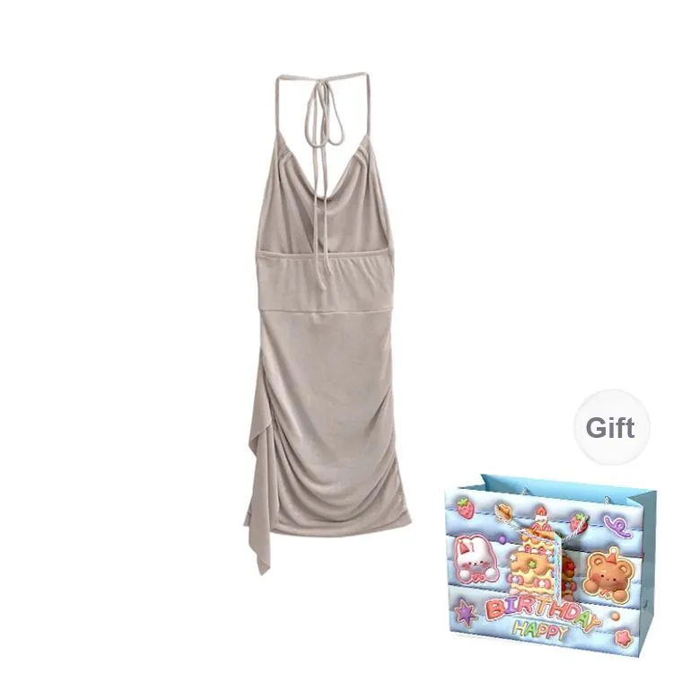 BRASS SCOUT Slip Dresses Women's Coffee Shopping Bag-1