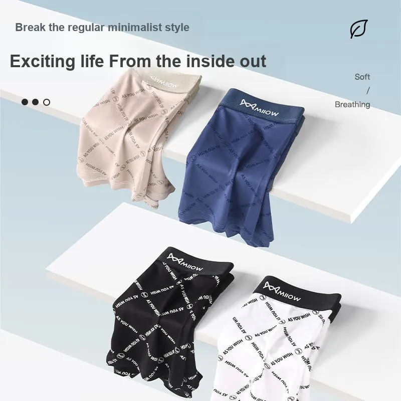 MIIOW Cool One Summer Series Underpants Men's Shopping Bag 3 Pack-1