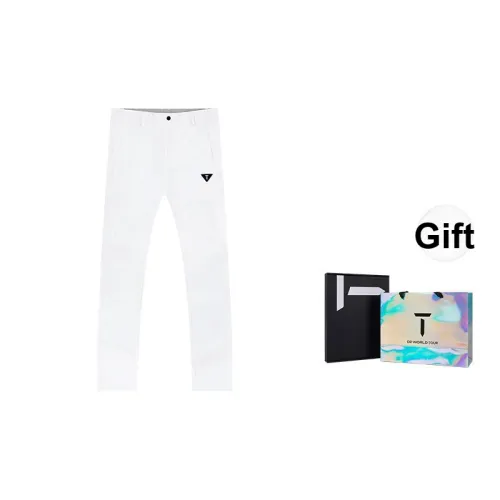EUROPEAN TOUR Повседневные брюки Мужские Белые