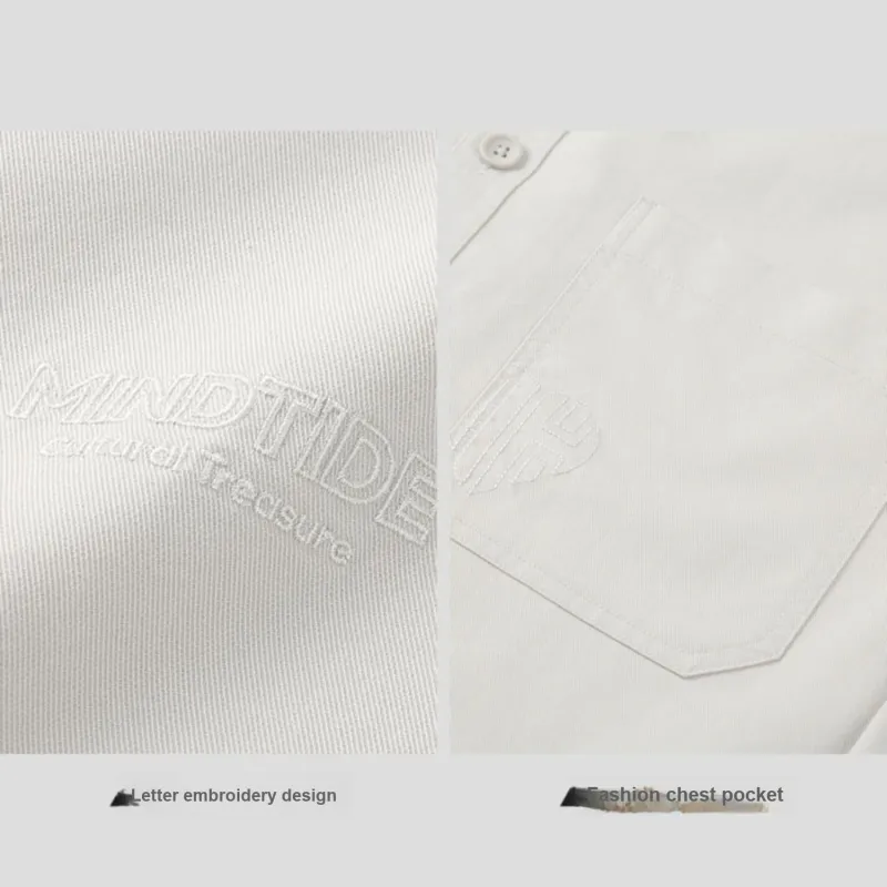 HLA Shirts Men Light Gray 8A-3