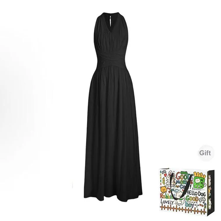 HAPG Sleeveless Dresses Women's-7