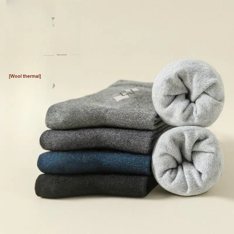 MIIOW Mid Calf Socks Men's Box 5 Pack-2
