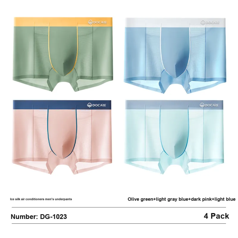 Colorful Underpants Men's Combo Set-19