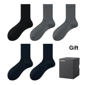 ZEROIN Mid Calf Socks Men's Box 5 Pack