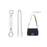 White Color Pearl Extender Chain+O Chain