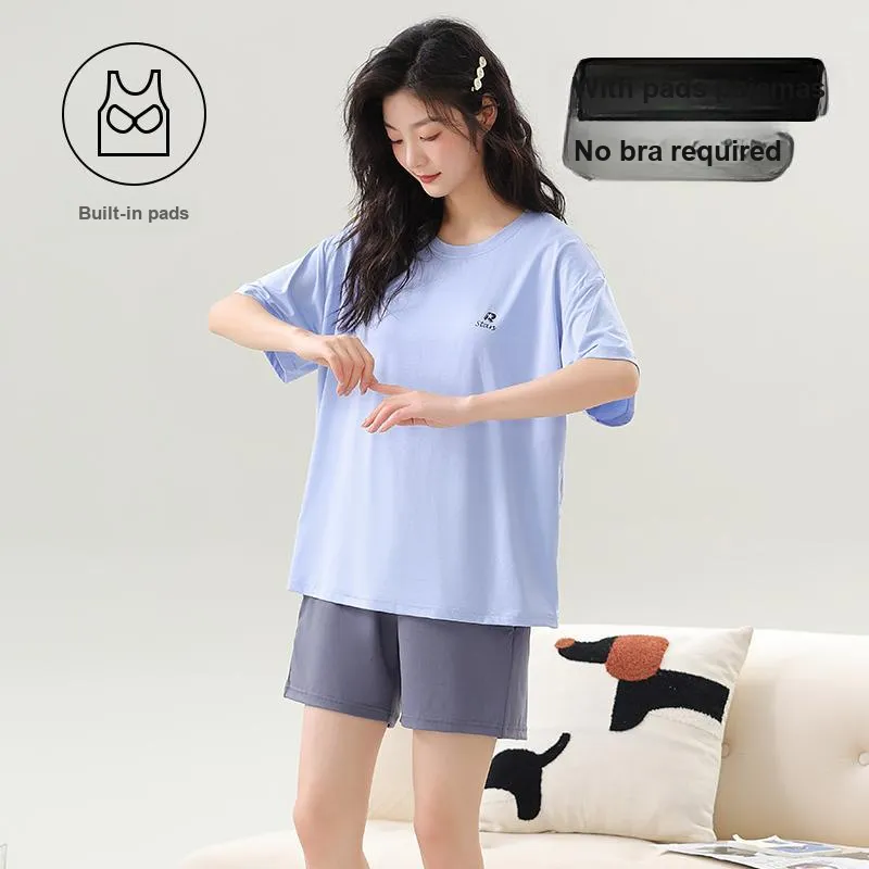 GOSO Pajama Set Women's Sky Blue-2