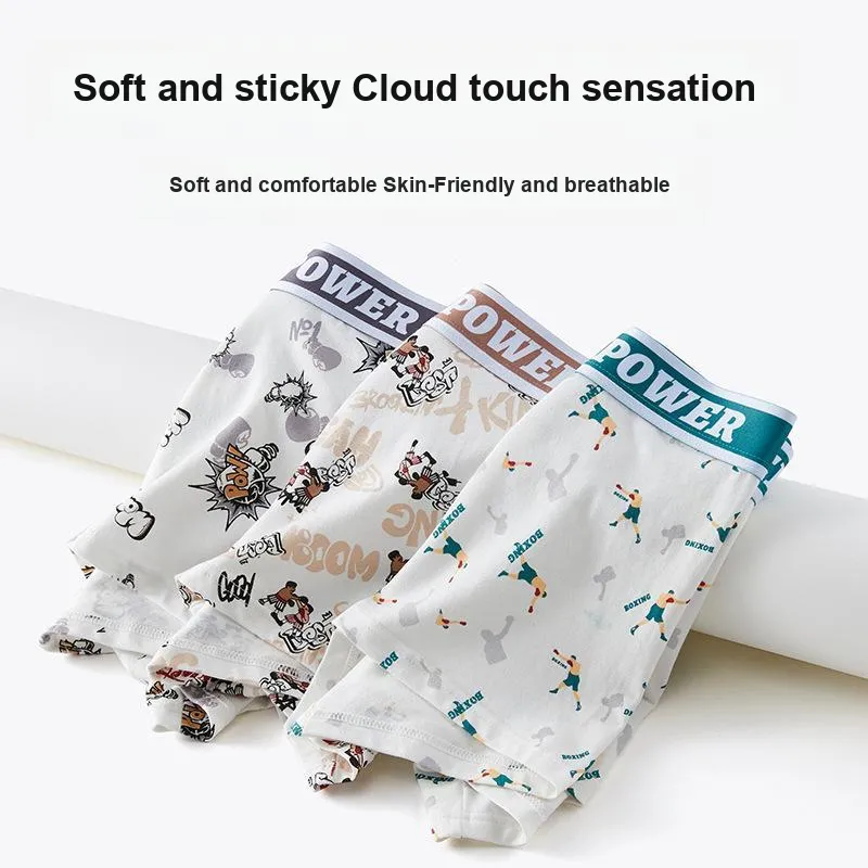 Qiao Ni Tong Underpants Men's 3 Pack-28