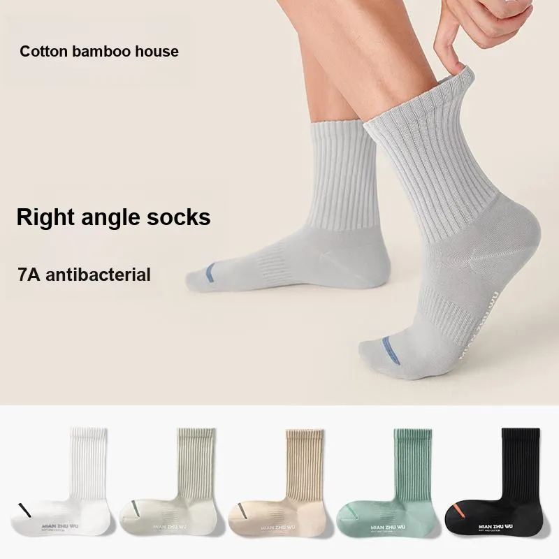 B&C.Room 2023 Fall Crew Socks Men's 5 Pack-9