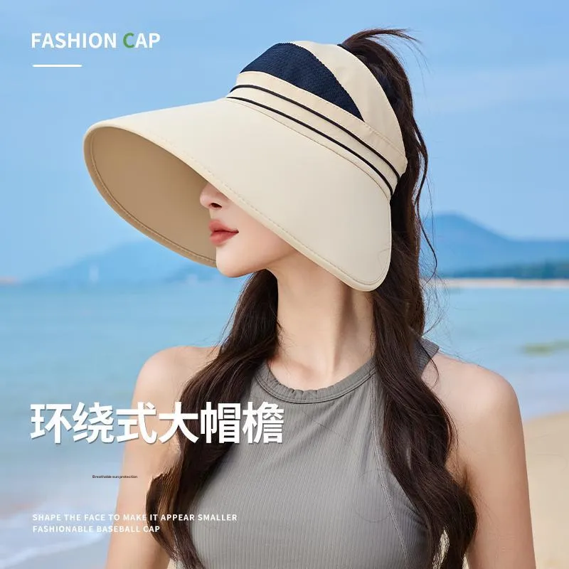 YUZHAOLIN Polyester Sun Protection Hats Women's-7