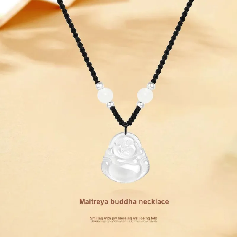 Master Kim Chalcedony Necklaces Unisex-1