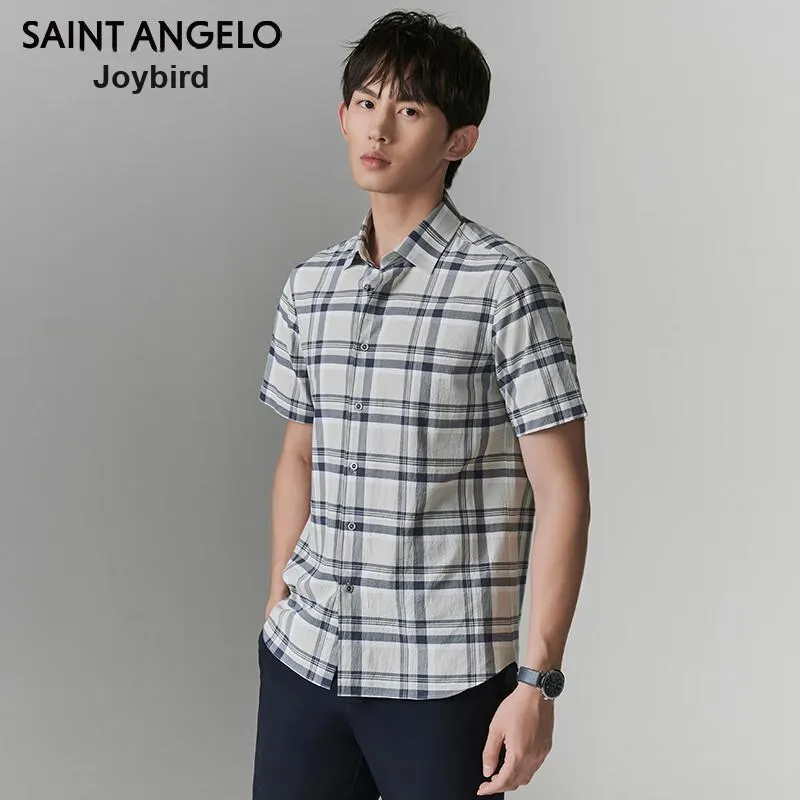 SAINT ANGELO Shirts Unisex Clear Blue-2