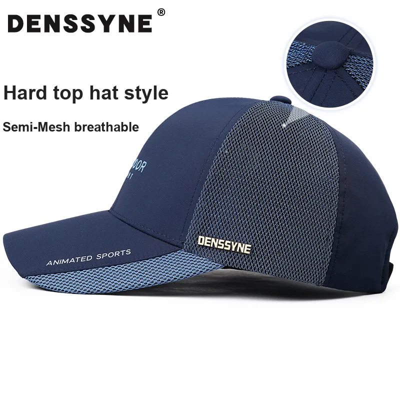 DENSSYNE Polyester Baseball Caps Men's-1