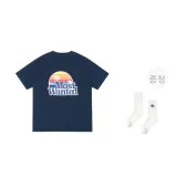 네이비 블루 (포함된 브랜드 레인보우 양말)