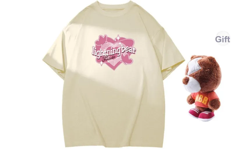 LIGHTNING BEAR T Shirts Unisex-16