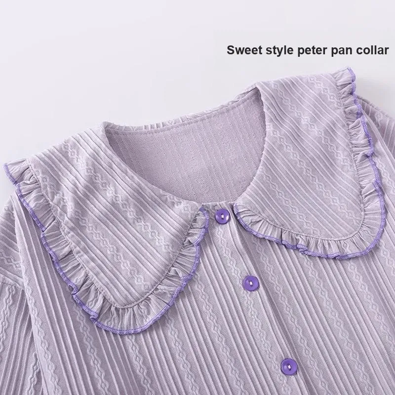 O'MESIK Pajama Set Women's Gift Box Set Purple-3