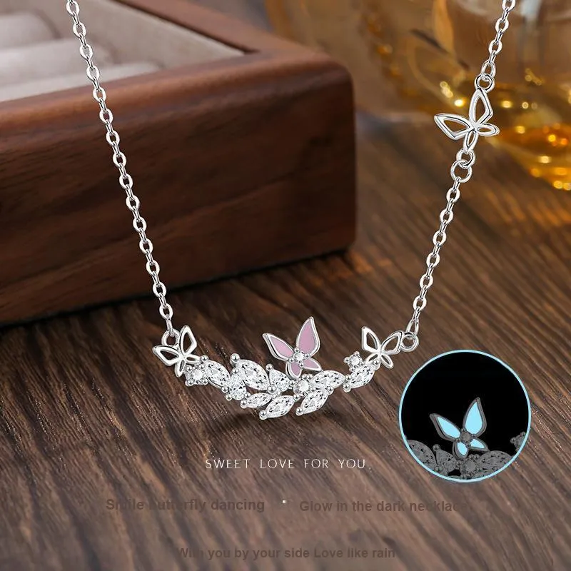 MOVER S999 Fine Silver Necklaces Women's-2