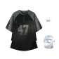 Gray Black (Comes with 1 White T-Shirt)
