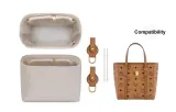 [Brown Exclusive]Beige Fleece Liner+Brown Abrasion-Resistant Buckle * Gold Protective Ring