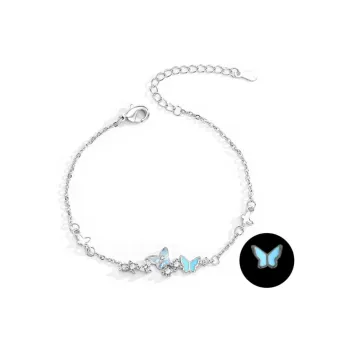 BAX Glow in The Dark Sparkling Luxury Niche Date Bracelets Women's