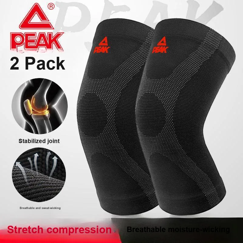 PEAK Knee Pads Polyester Running Mountaineering Hiking Cycling Volleyball Tennis Soccer Badminton Basketball Unisex-1