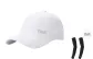 White Hats & Caps+Black Cooling Arm Sleeves