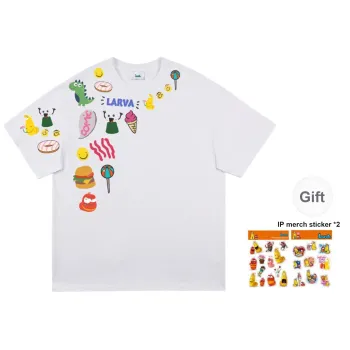 COMIC LARVA T Shirts Unisex