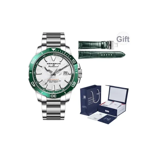 CERIEPON Ocean Explorer Collection Автоматический Механический Механизм Ремешок из Нержавеющей Стали Часы Мужские Часы