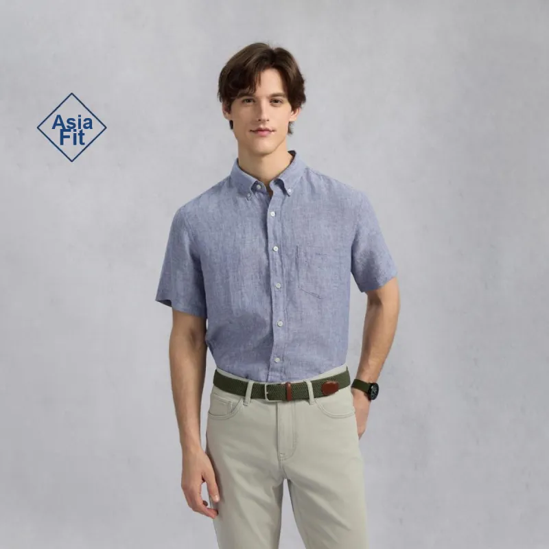 GANT Shirts Men 482 Navy Blue-2