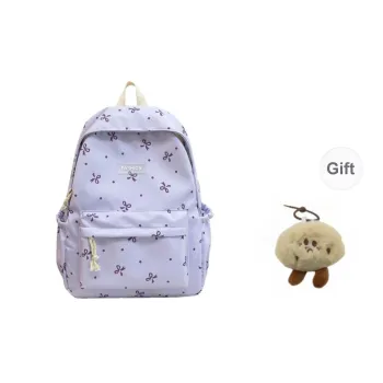 URBAN FOREST Nylon Backpack Women's Purple/Khaki/Dark Blue/Black/Pink