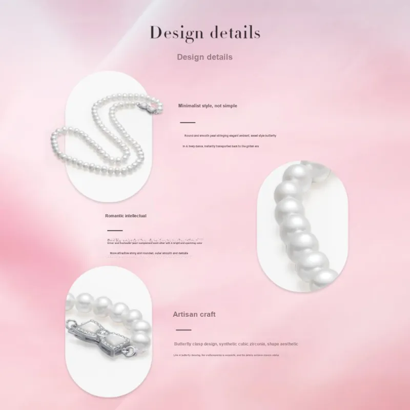 LAOMIAO Pearl Necklaces Women's-3