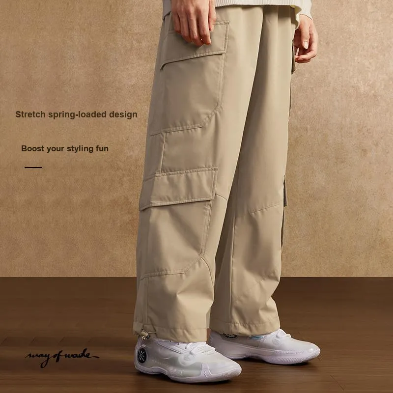 LiNing Cargo Pants 2023 Fall And Winter New Arrival Men's-3