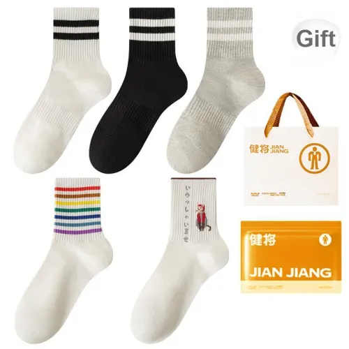 Master Mid Calf Socks Women's Box 5 Pack